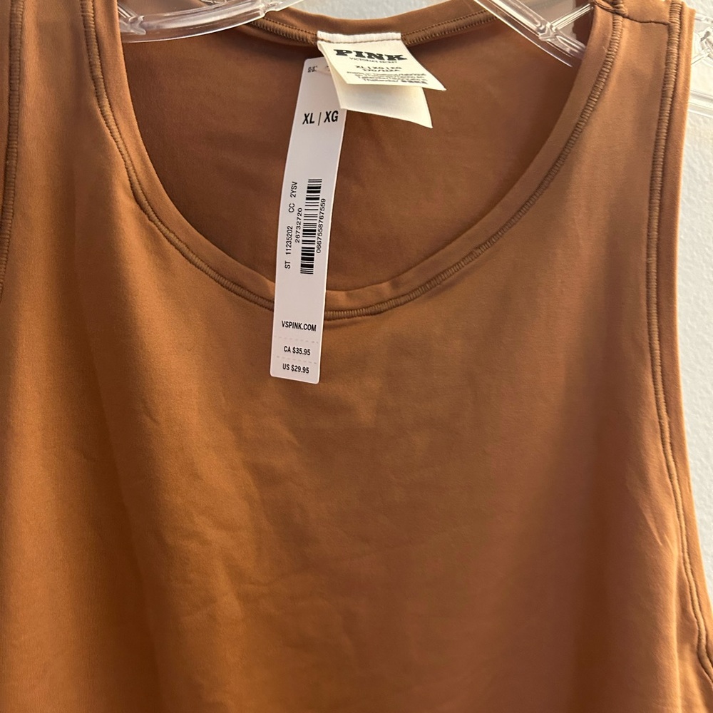 PINK Victoria's Secret Tan Tank Top